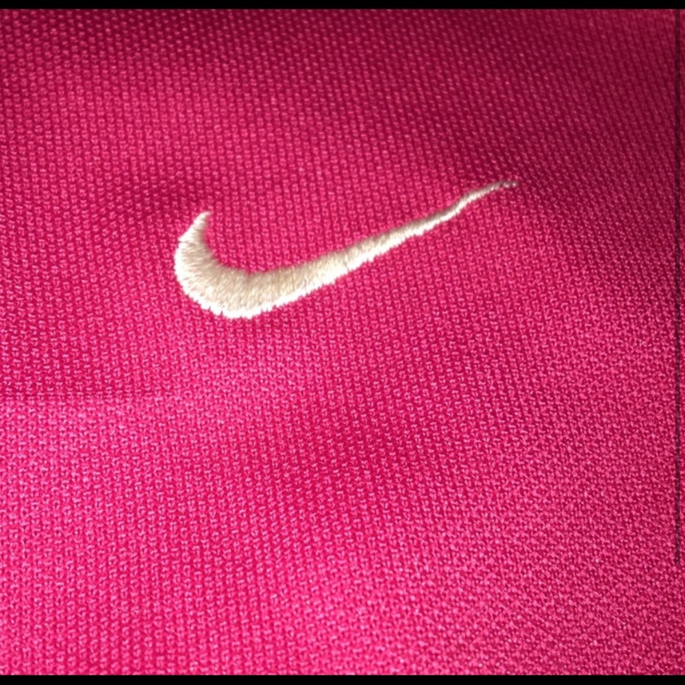 Pink and white nike jacket/ sweater